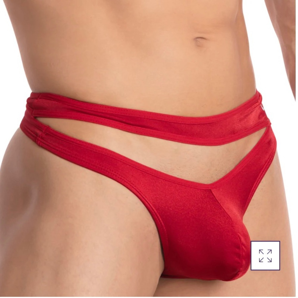 Cover Male lover Thong m red